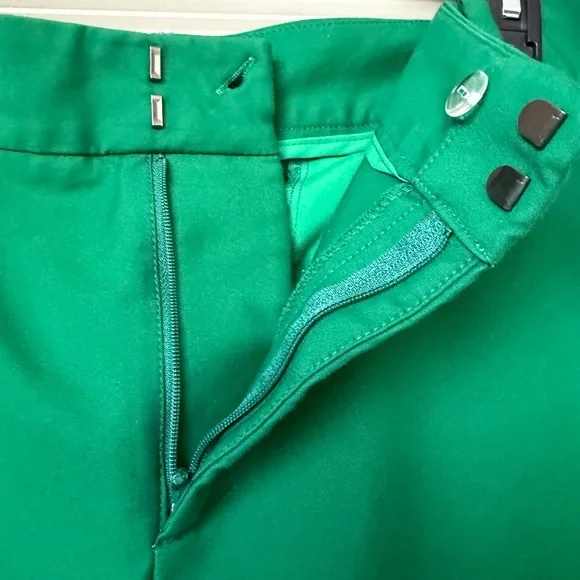 Eloquii Vibrant Green Straight Leg Pants - Picture 6 of 11
